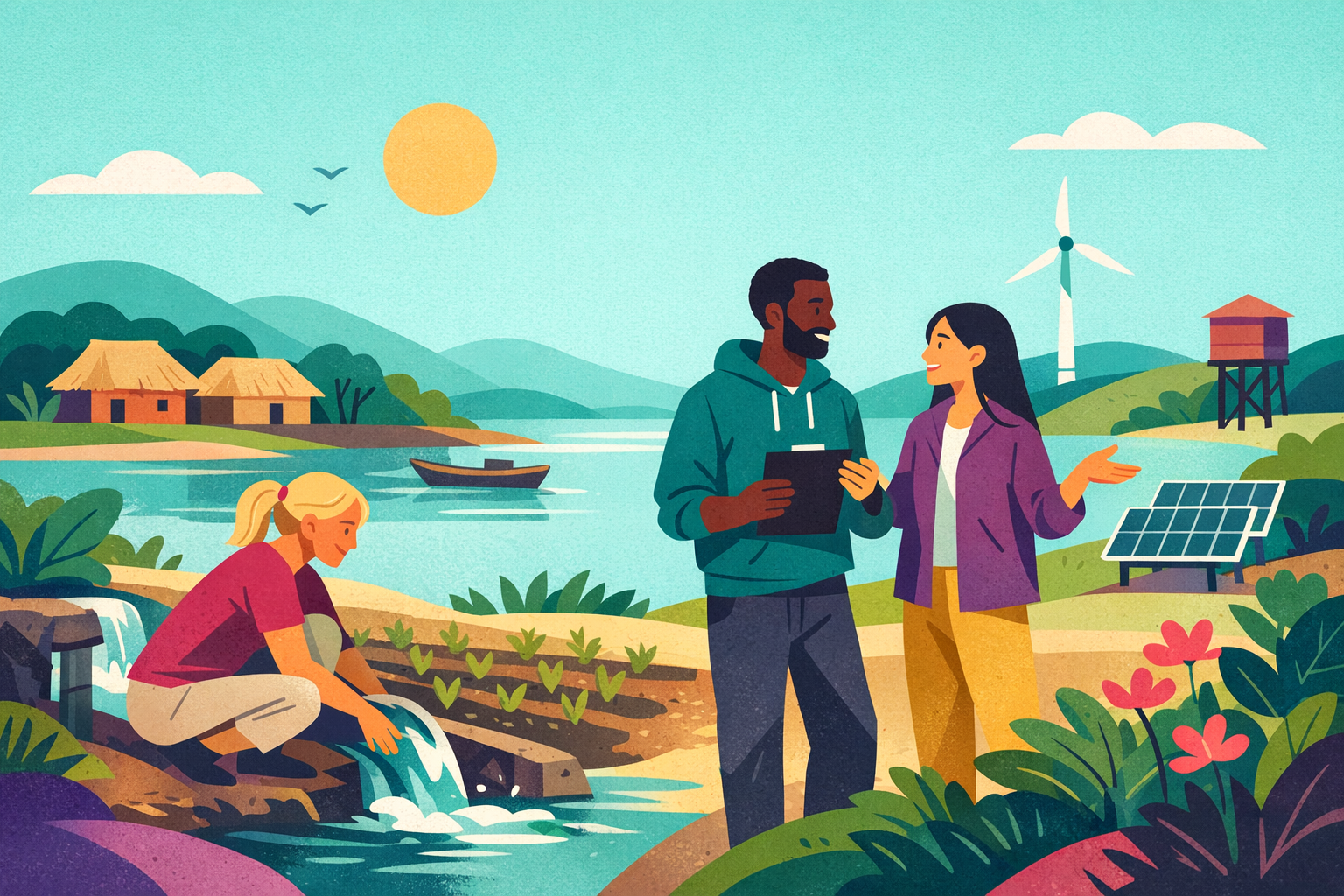 Fördermittel für Entwicklungszusammenarbeit