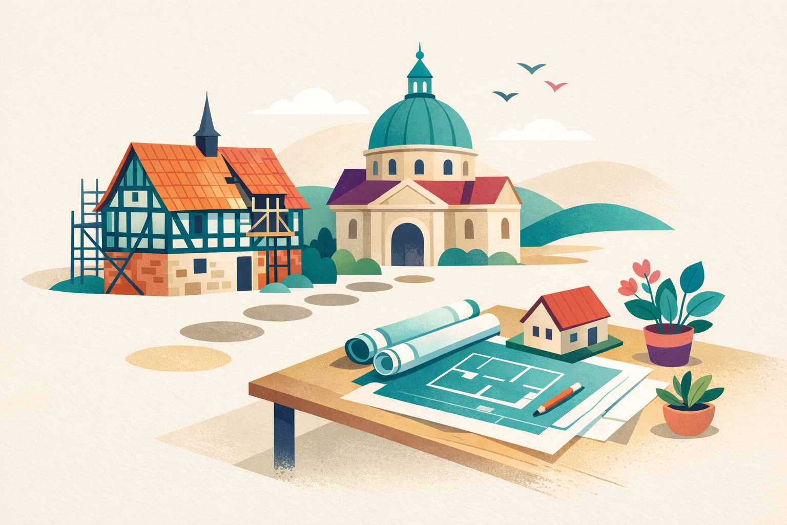 Fördermittel für Bauten & Denkmalschutz