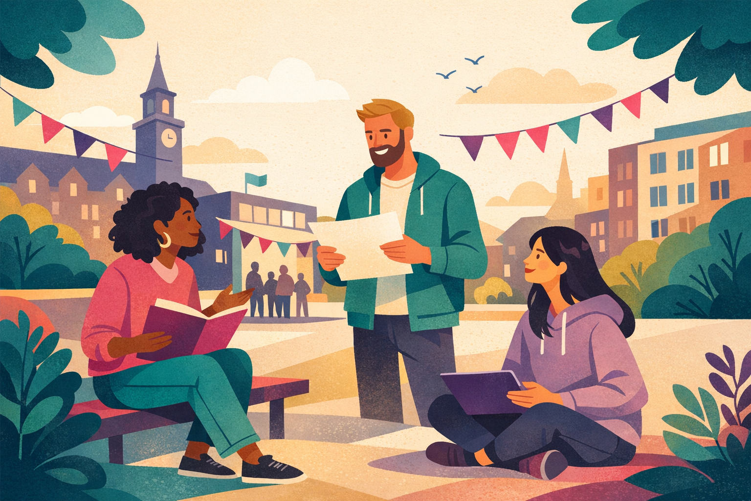 Fördermittel für Demokratie & gesellschaftlichen Zusammenhalt